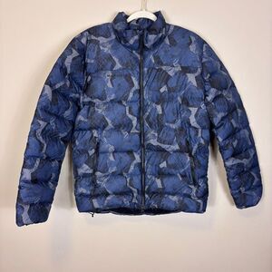 Mammut Men's Blue Whitehorn Puffer Down Winter Jacket Size Medium